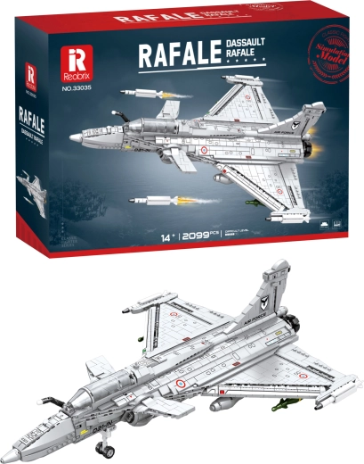 Set de construcție avion de vânătoare Dassault Rafale – 2099 de piese