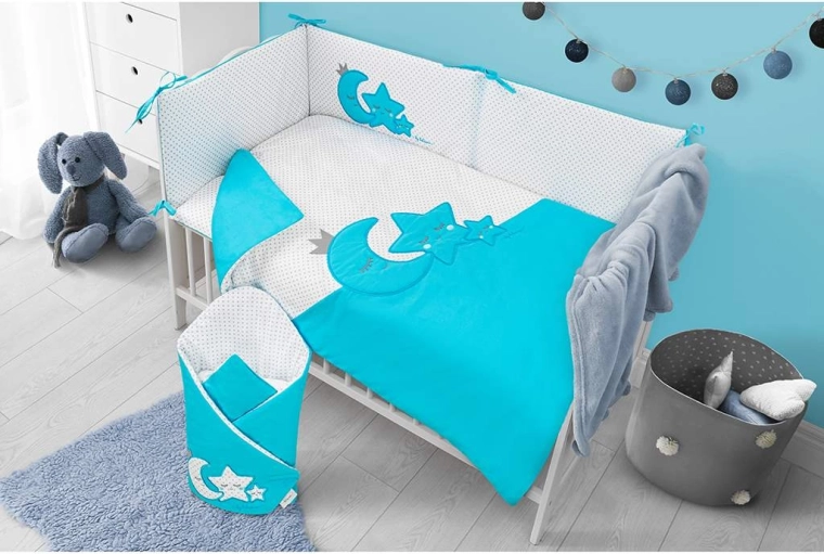 Motiv liniștitor cu lună și stele