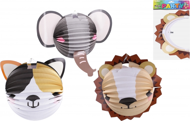 Lampion Sferă Animăluțe 25 cm