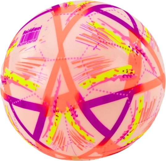 Minge de cauciuc strălucitoare cu modele portocalie 24 cm