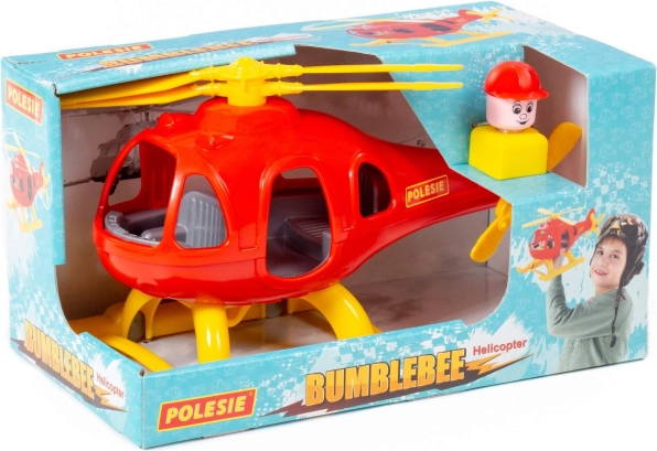 Elicopterul Bondar jucărie POLESIE – Roșu-galben
