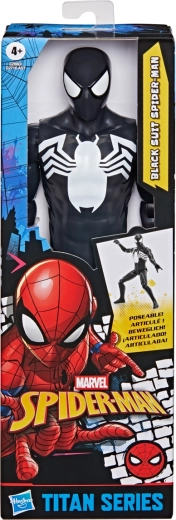 Hasbro Marvel Spider-Man figurină Titan Black Suit Spider-Man 30 cm
