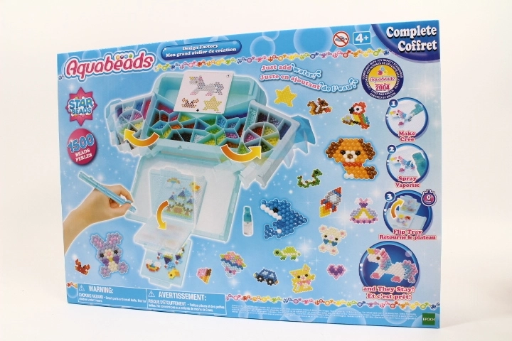 Aquabeads Design Factory set creativ cu mărgele de apă