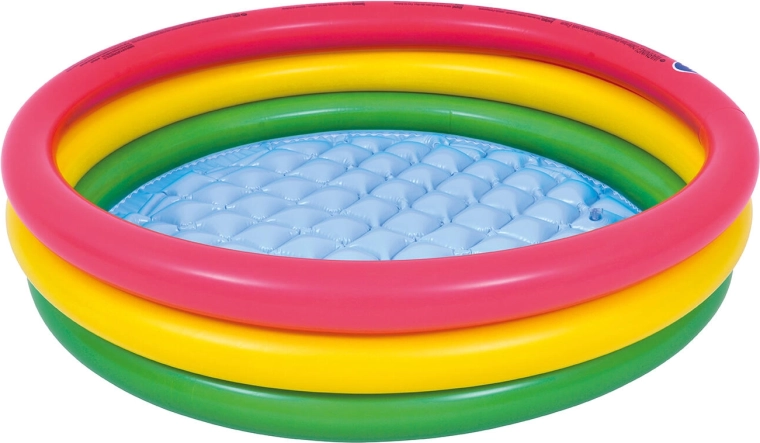 Piscină gonflabilă pentru copii 100 cm cu fund moale