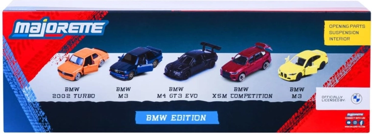5 BMW licențiate într-un singur set cadou