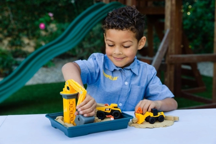 Plastilină tip nisip pentru modelarea terenului