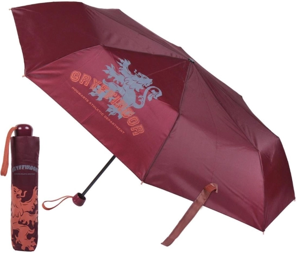 Umbrelă pliabilă Harry Potter Gryffindor - 1 bucată