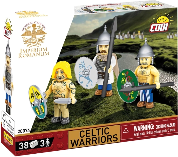 Cobi Imperium Romanum războinici celți (3 figurine, 38 de piese)