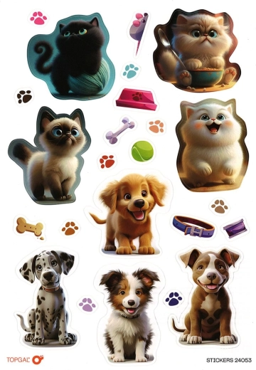 Autocolante Pets Topgal