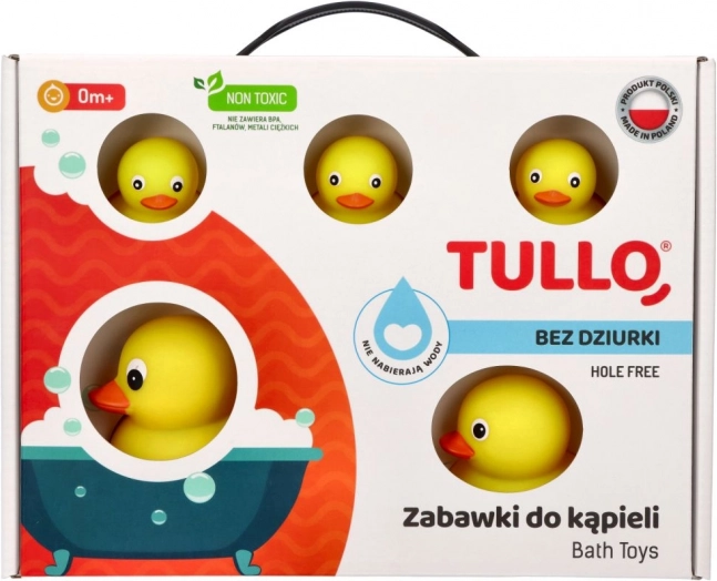 Familie de rățuște pentru baie – 5 bucăți