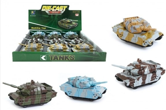 Tanc metalic 8,5 cm