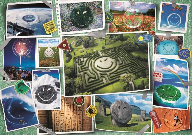 Puzzle Smiley: Fotografii zâmbitoare 1000 piese