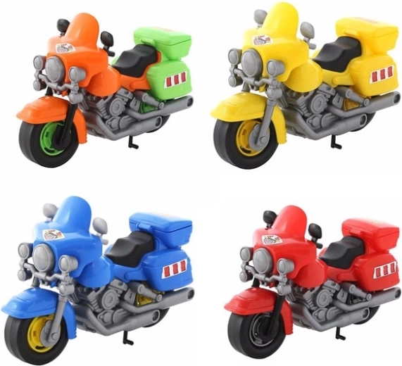 Motocicletă din plastic pentru copii – fără propulsie, culori diverse