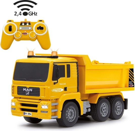 Jamara basculant MAN licențiat cu telecomandă 2,4 GHz 1:20