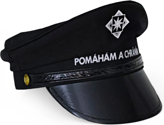 Şapcă de poliţie cu inscripţie pentru adulţi