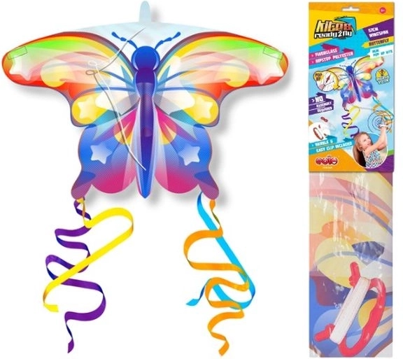 Eolo Toys mini zmeu din nailon fluture 56 × 40 cm