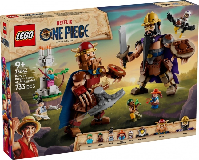 LEGO ONE PIECE Dorry vs. Brogy – uriașii din Little Garden