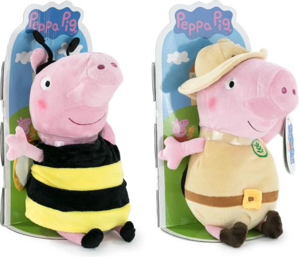 Peppa Pig pluș Peppa în costum 28 cm