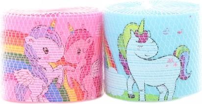 Arc din plastic cu motiv unicorn