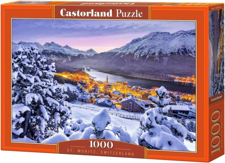 Puzzle Castorland St. Moritz, Elveția – 1000 de piese