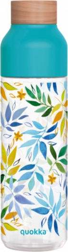 Sticlă pentru băut Quokka ice watercolor leaves 840 ml