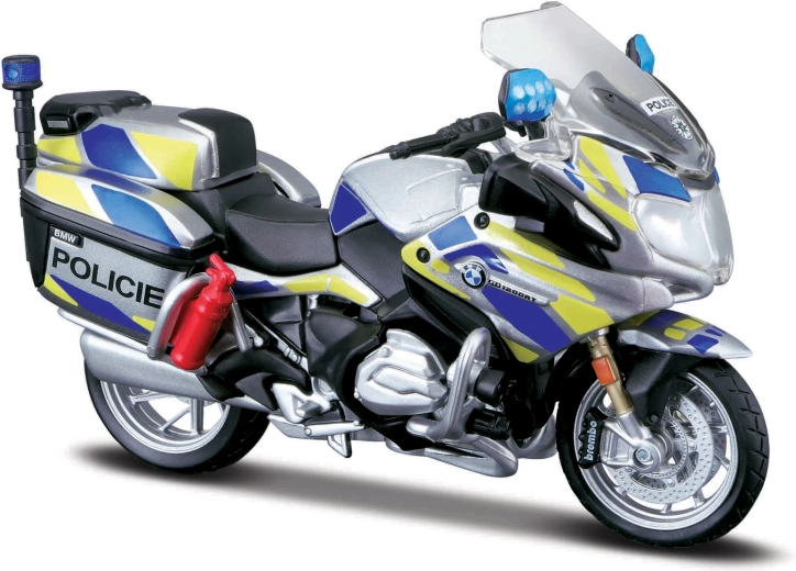 Motocicletă de poliție Maisto BMW R 1200 RT Poliția Republicii Cehe 1:18