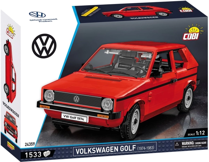 Cobi Volkswagen Golf (1974–1983) 1:12 set de construcție