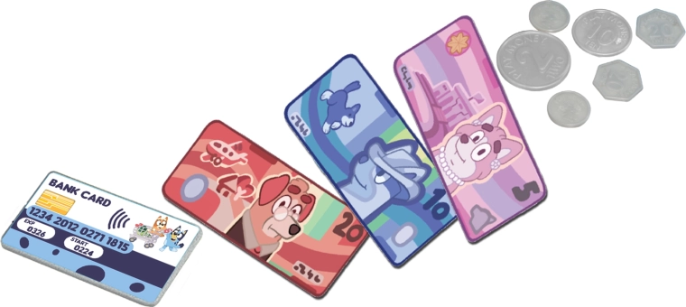 Bani și card de plată în pachet