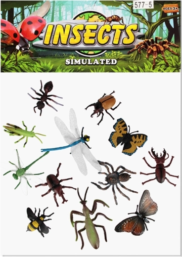 Insecte maxi – jucărie din plastic pentru copii