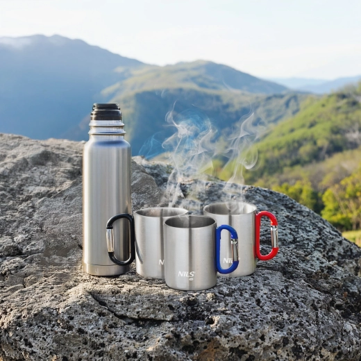 Perete dublu din oțel inoxidabil pentru o izolație mai bună