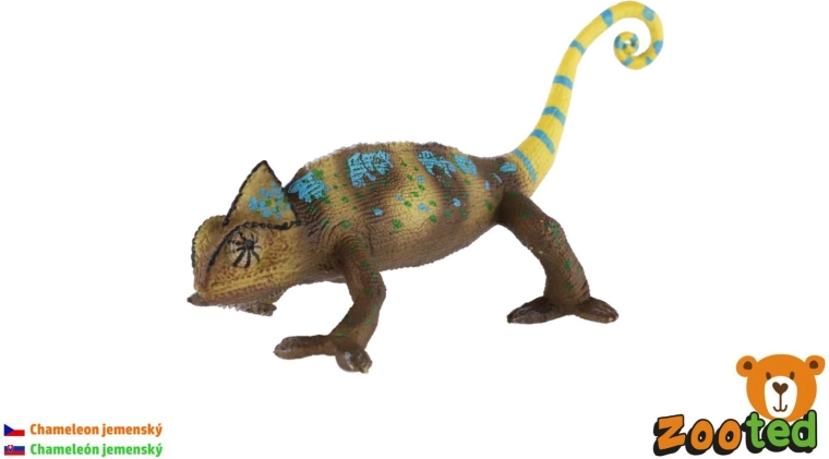 Figurină cameleon yemenit de 18 cm