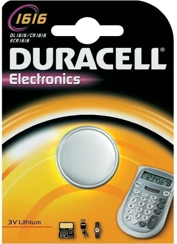 Baterie litiu tip monedă 3V 55 mAh DURACELL CR1616