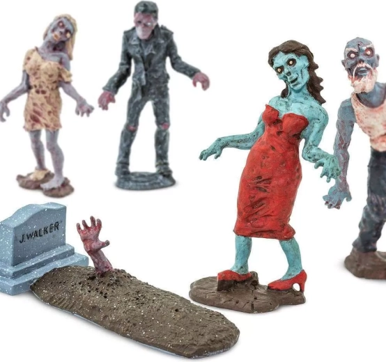 12 personaje și accesorii zombie unice