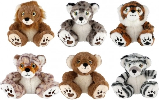 Animale de pluș 14x16 cm - 6 tipuri
