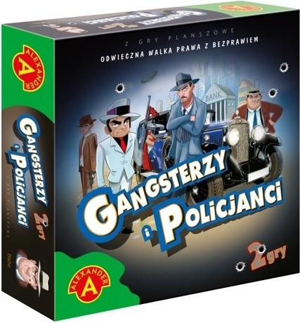 Gangsteri și polițiști – joc de societate de familie plin de suspans ALEXANDER