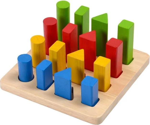 PlanToys sortarea formelor și dimensiunilor