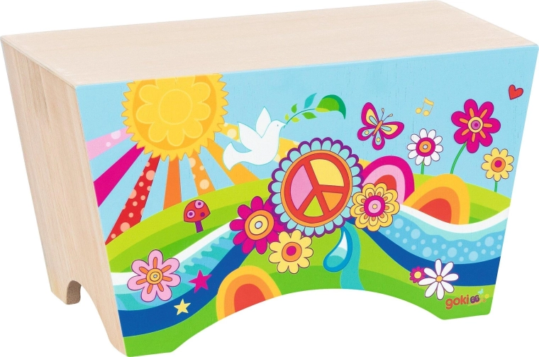 Cajon pentru copii Flower meadow Goki - 1 bucată
