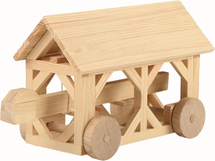 Walachia kit de construcție din lemn, de lipit – berbec de asalt