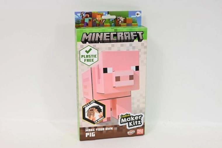 Bladez Minecraft construiește figurina purceluș