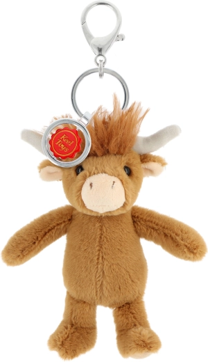 Breloc Keeleco vacă scoțiană Lumea magică, 14 cm