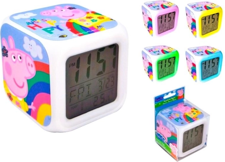 Ceas deșteptător digital Purcelușa Peppa KiDS Licensing