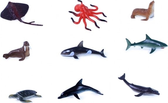 Figurine Animale Marine set