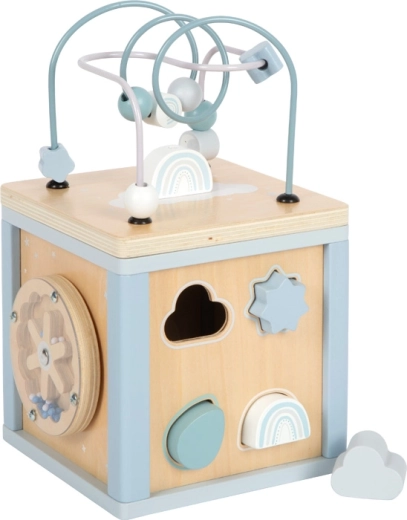 Cub motric Small Foot albastru