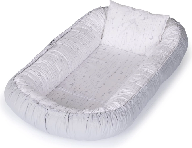 Chipolino cuib pentru bebeluș Grey Moons