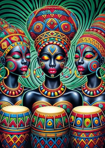 Puzzle Ritm Tribal 1000 piese ART PUZZLE