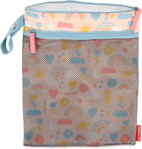 Skip Hop Spark Style săculeț impermeabil Rainbow 30 × 38 cm