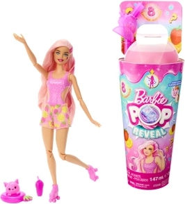 Barbie pop reveal băutură cu fructe – blondă roz