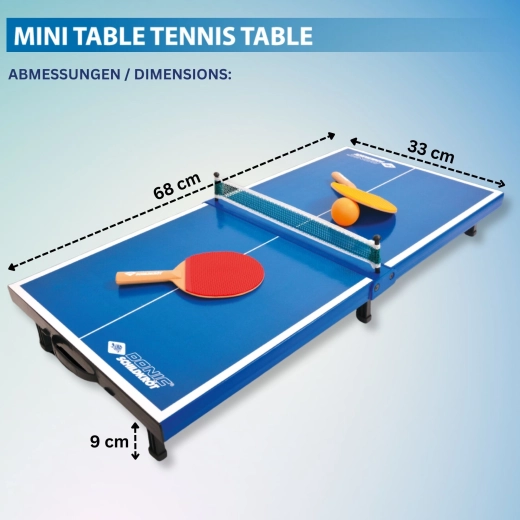 Donic-Schildkröt mini masă pliabilă pentru tenis de masă