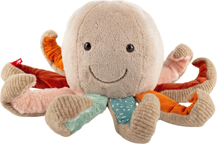Sigikid prima caracatiță pluș patchwork 26 cm