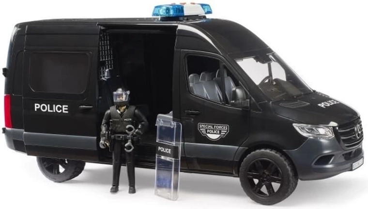 Figurină jandarm echipat cu dotări